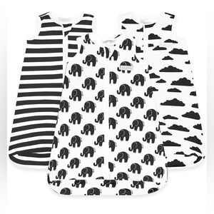 Baby sleeping bag sack - 0-6 months 3 pack